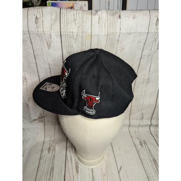 Chicago Bulls Snapback‎ Hat Windy City Logo NBA Hardwood Classics 47 Brand - Picture 2 of 6